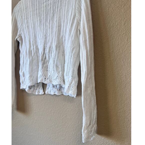 Vintage Great American Sweater Co. tie front cardigan size S/M - Picture 7 of 7